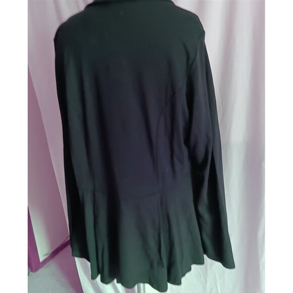Premise Woman Jacket 1X Black Open Shawl Front New w/Tags - Picture 3 of 6